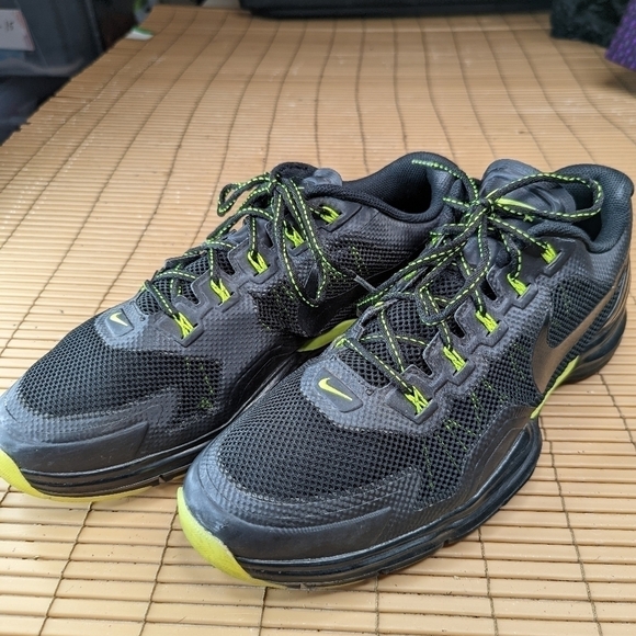 Nike Mens  Rare Lunartr1  577450-007 Black Mesh Trail Running Shoes Sneakers Siz